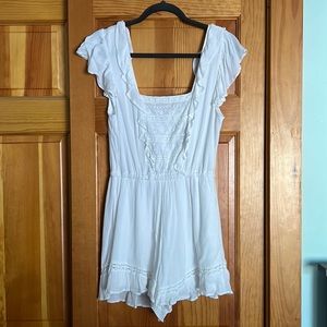 White American Eagle Romper